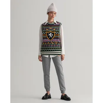 Dámské oblečení Tepláky Gant 093 GREY MEL 777568 16 (XL)