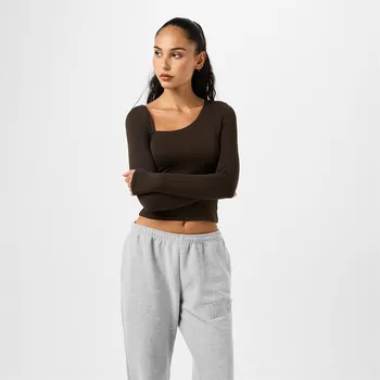 Dámské tričko Tričko Jack Wills Brown 7522117 6 (2XS)