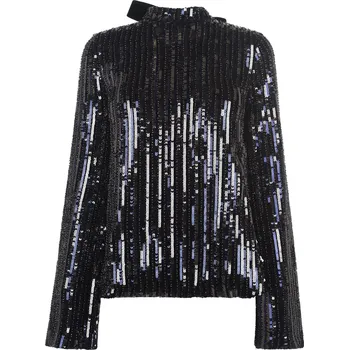 Dámská košile Košile Perseverance Metallic Silver 784987 8 (XS)