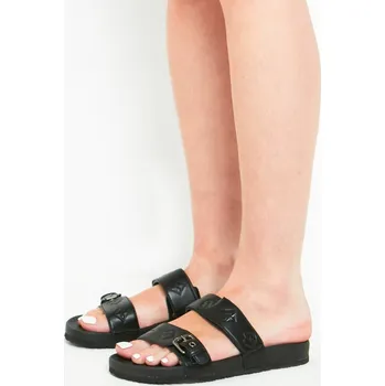 Dámské baleríny Missy Empire Black 6582011 7 (40)