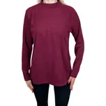 Benter Dámské hřejivé tričko s dlouhým rukávem se stojáčkem GINA Barva: Vínová, Velikost: 3XL