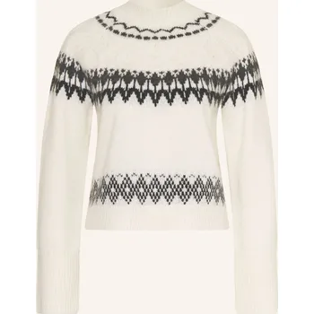 Dámský svetr Mrs & Hugs Dámský Svetr S Alpakou, režná / šedá / černá, 40