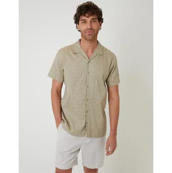 Pánská košile Košile Threadbare Stone 8648521 Medium