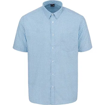 Pánská košile Košile Fabric Light Blue Geo 2438876 S
