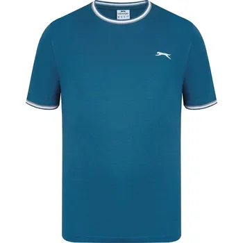 Pánské tričko Tričko Slazenger Teal 5976794 4XL