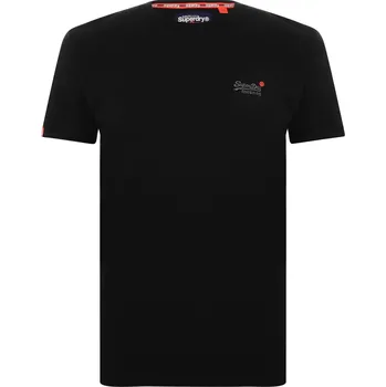 Oblečení a móda Tričko Superdry Black 02A 6314652 2X Large