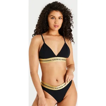 Podprsenka Sportovní podprsenka SikSilk Black 4419486 4 (3XS)