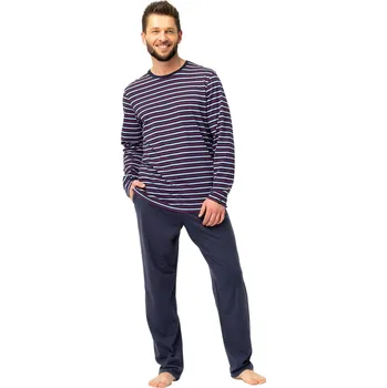 Pánské pyžamo KEY 316 tmavě modrá M 0