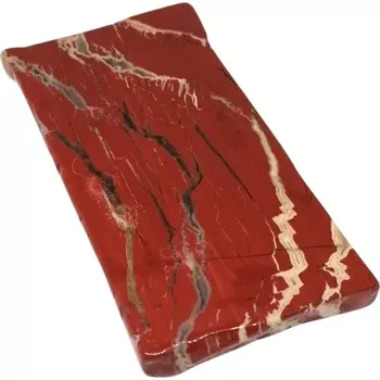 Přírodní kámen Jaspis červený plátek AA – váha 175 g, exkluzivní kvalita