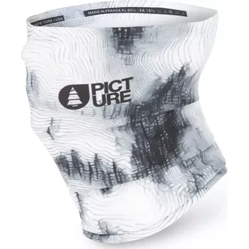 Nákrčník Lyžařský nákrčník PICTURE neckwarmer - SNOWY PINE PRINT one size