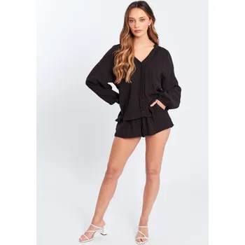 Dámské tričko Tričko Influence Black 1331042 8 (XS)