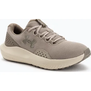 Pánská móda Pánské běžecké boty Under Armour Charged Surge 4 timberwolf taupe/taupe dusk/taupe dusk