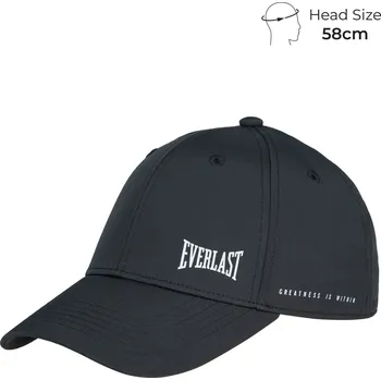 Módní doplněk Kšiltovka Everlast Triple Black 4970823 Mens