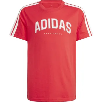 Chlapecké tričko Tričko adidas Red 8899233 11-12 Years