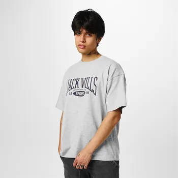 Pánské tričko Tričko Jack Wills Grey Marl 2889101 XS