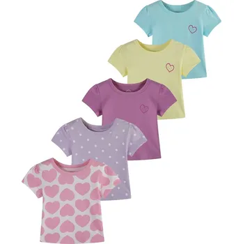 Dívčí tričko Tričko Hello World MINT 9904167 3-6 Mnth