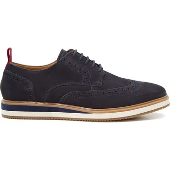 Pánské polobotky Boty Dune London Navy Nubuck 177 4596813 12 (46)