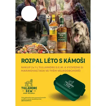 Whisky Tullamore D.E.W. 2x1l + Gril BOX