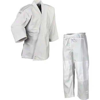 Dětské Kimono na Judo Adidas Gi Club J350E - bílo/stříbrné - J350WHTSTR_DET Velikosti: 150cm