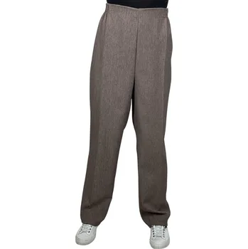 Dámské kalhoty Joulie Dámské hnědé společenské kalhoty LILY Barva: Hnědá, Velikost: L