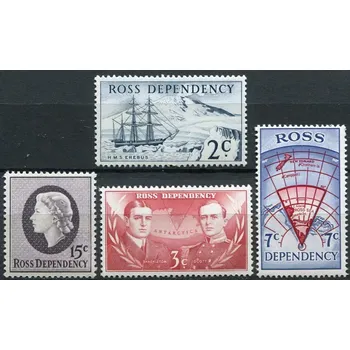 Poštovní známka Falklandy (1967) MiNr. 5 - 8 ** - Ross dependency - série