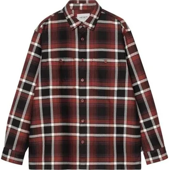 Pánská košile KOŠILE CARHARTT WIP Vaughn L/S - červená - M + při osobním odběru 3 468 Kč