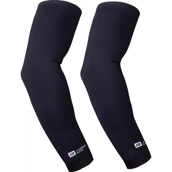 Cyklistické návleky FORCE Návleky na ruce Force Rush, lepené, černé velikost M - L