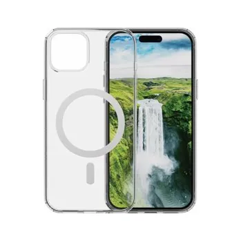 Pouzdro na mobilní telefon dbramante1928 Iceland Ultra - Zadní kryt pro mobilní telefon - kompatibilita s MagSafe - D3O, plast - průsvitná - pro Apple iPhone 13, 14, 15, 16e