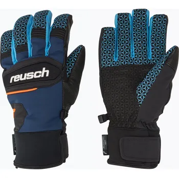 Lyžařské rukavice Reusch Dragon R-Tex XT dress blue/orange popsicl
