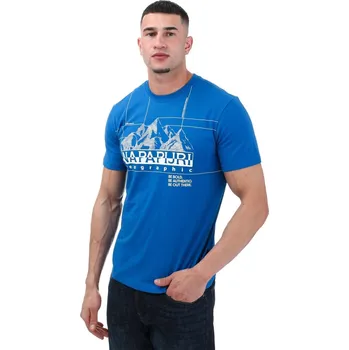 Pánské tričko Tričko Napapijri Blue 927841 S