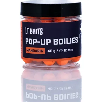 Boilies LT Baits POP UP BOILIES MANDARIN 40g Průměr: 16 mm, Hmotnost: 40 g