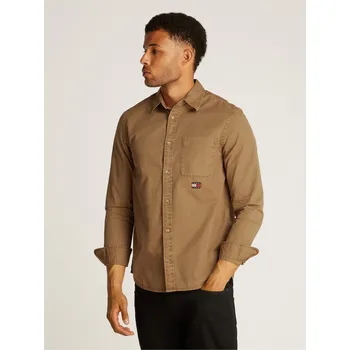 Pánská větrovka Bunda Tommy Jeans Vintage Camel 1169443 S