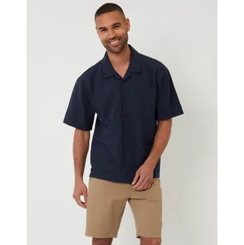 Pánská košile Košile Threadbare Navy 5572385 Medium