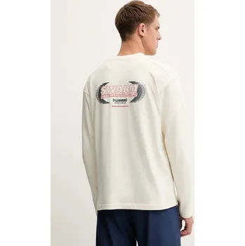 Dámská mikina Bavlněná mikina Hummel 230028 béžová 80X, vel. XL