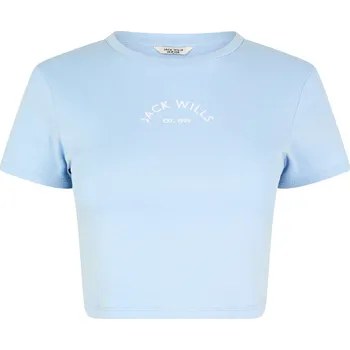 Dámské tričko Tričko Jack Wills Soft Blue 6458045 16 (XL)