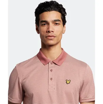 Pánské tričko Tričko Lyle and Scott Rose Brown 1743373 XS