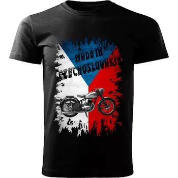 Pánské tričko Pánské tričko černé Made in Czechoslovakia legendy VZOR č. 23 (tričko Made in Czechoslovakia Československé legendy veteránů)