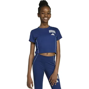 Dívčí oblečení Tričko adidas Blue 8837989 11-12 Years