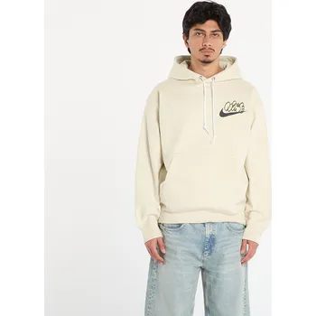 Pánská mikina Mikina Nike Solo Swoosh Men's Fleece Hoodie Lt Khaki S