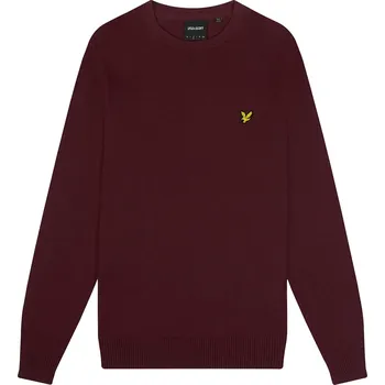 Pánský svetr Svetr Lyle and Scott Burgundy Z562 582630 S