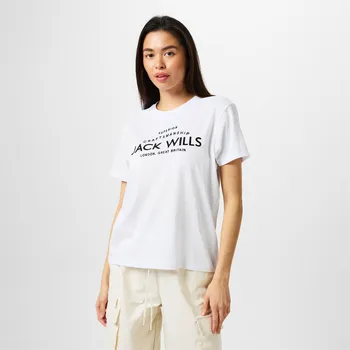 Dámské tričko Tričko Jack Wills White 5259360 6 (2XS)