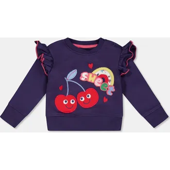 Dívčí mikina Lilly and Sid Navy 9616562 0-3 Mnth