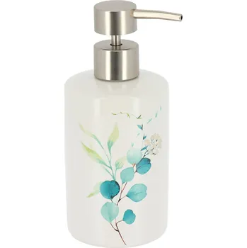 Dávkovač mýdla Dávkovač mýdla Aquarelle Eukaliptus, kombinace barev/s chromovými prvky