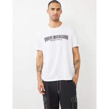 Pánské tričko Tričko True Religion White 4135286 M