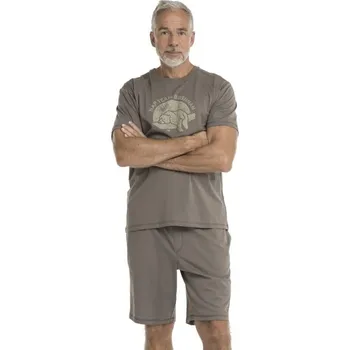 Dámské pyžamo Bushman pyžamo Drom brown L