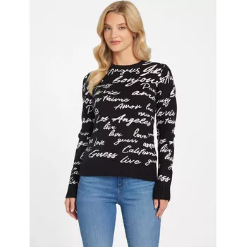 Dámský svetr GUESS dámský svetr Junie černý L