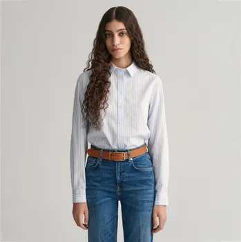 Dámské oblečení Košile Gant Light Blue 4652362 14 (L)