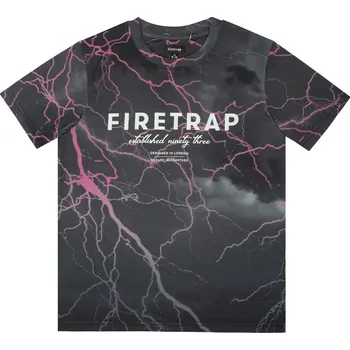 Dětská móda Tričko Firetrap Pink Light 985285 5-6 Yrs