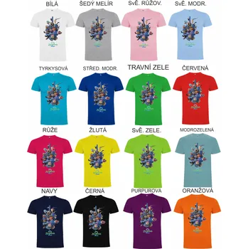 Pánská mikina Bavlněné tričko Zootropolis 2 Barva: Purpurová/fialová, Velikost: L