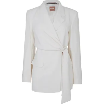 Dámská vesta Bunda Boss Open White 3407948 8 (S)